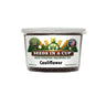 Seeds In A Cup Cauliflower (Brassica oleracea var. botrytis) Grow Kit - Complete seed starter with recyclable planter, non-GMO seeds, and real potting soil. Hand-assembled in Cleveland, Ohio, USA.