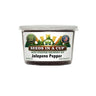 Seeds In A Cup Jalapeno Pepper (Capsicum annuum) Grow Kit - Complete seed starter with recyclable planter, non-GMO seeds, and real potting soil. Hand-assembled in Cleveland, Ohio, USA.