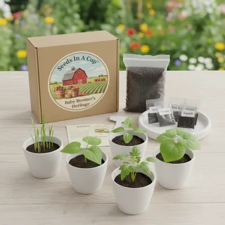 Baby Boomer's Heritage Garden Kit — supplied product image